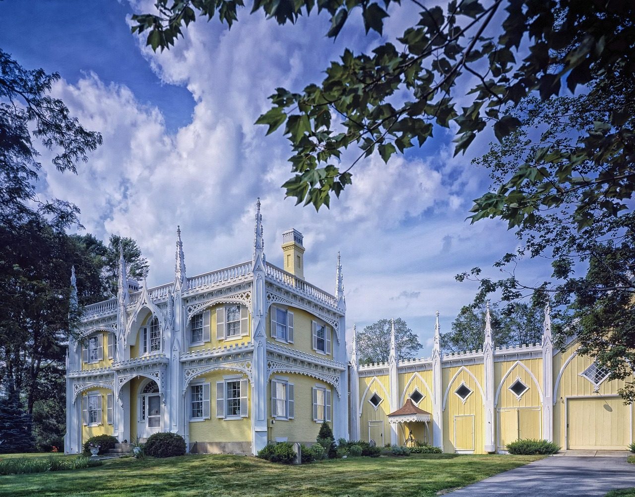 The Wedding Cake House, Kennebunk, Maine
